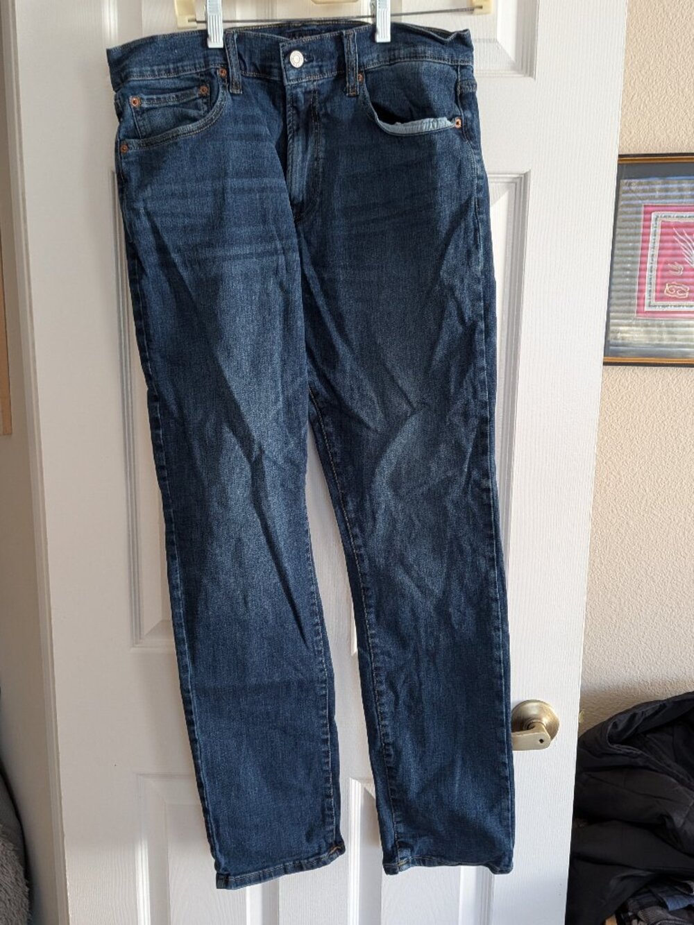 Lucky Brand Los Angeles 410 Athletic Straight Men's Sz 32/32